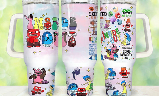 Inside Out 40oz Dupe Tumbler