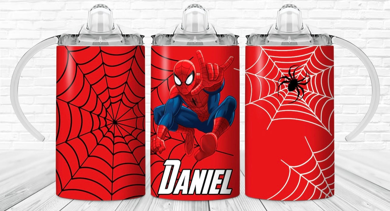 Red Spiderman 12oz 2-in-1 Sippy Cup