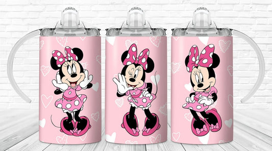 Pink Minnie Mouse 12oz 2-in-1 Sippy Cup