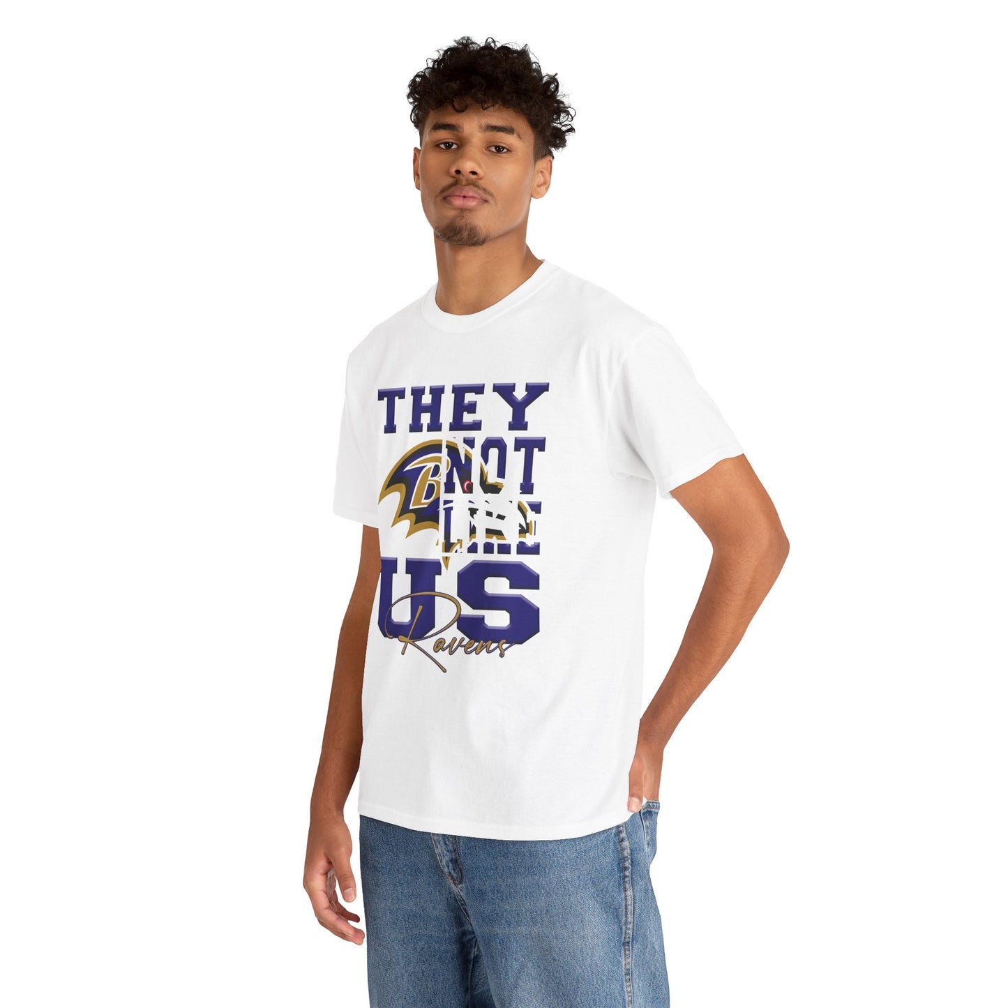 Baltimore Ravens Football Tee, Baltimore Ravens Fans Shirt, Baltimore Ravens Unisex Tee, They Not Like Us, Sports Tee, Game Day Shirt