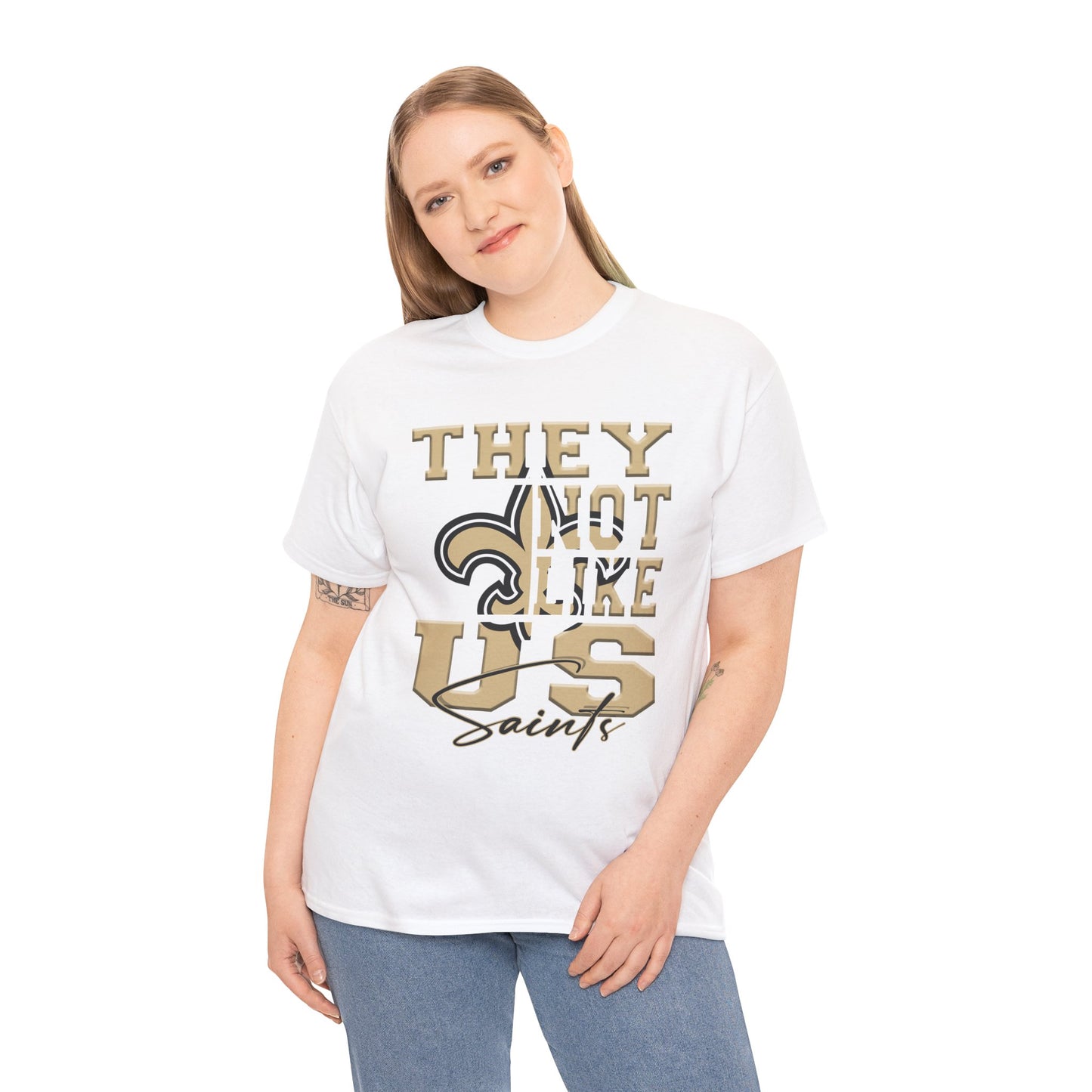 New Orleans Saints Football Tee, New Orleans Saints Fans Shirt, New Orleans Saints Unisex Tee, They Not Like Us, Sports Tee, Game Day Shirt