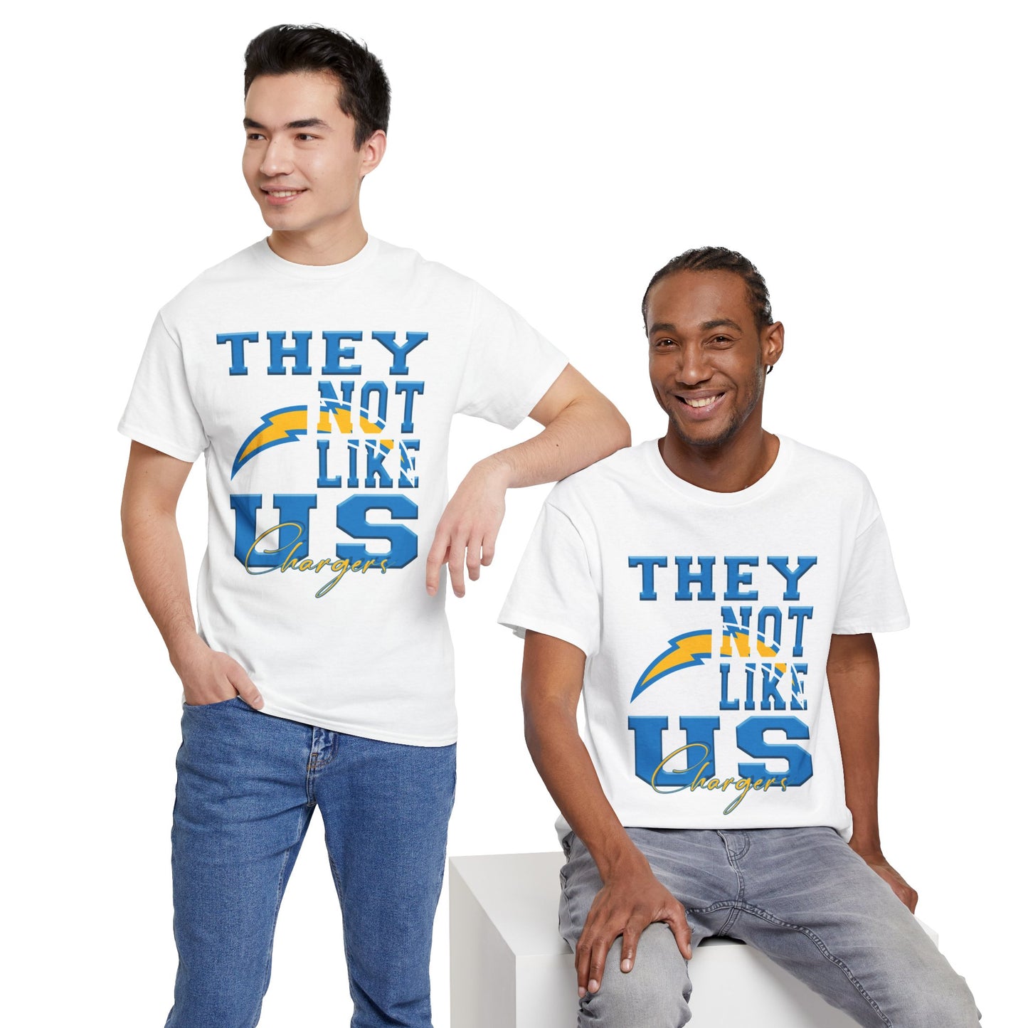 Los Angeles Chargers Football Tee, Chargers Fans Shirt, Los Angeles Chargers Unisex Tee, They Not Like Us, Sports Tee, Game Day Shirt