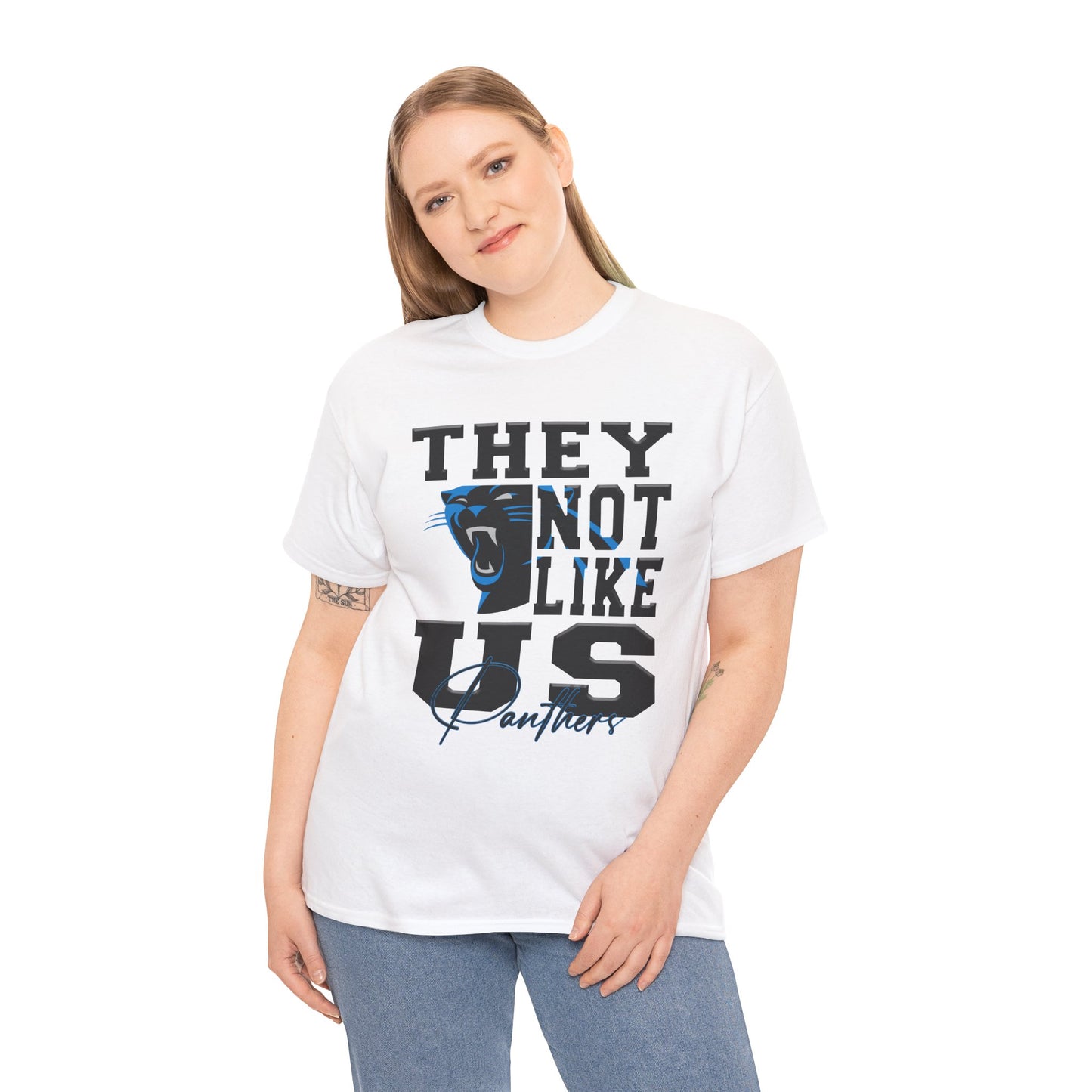 Carolina Panthers Football Tee, Carolina Panthers Fans Shirt, Carolina Panthers Unisex Tee, They Not Like Us, Sports Tee, Game Day Shirt