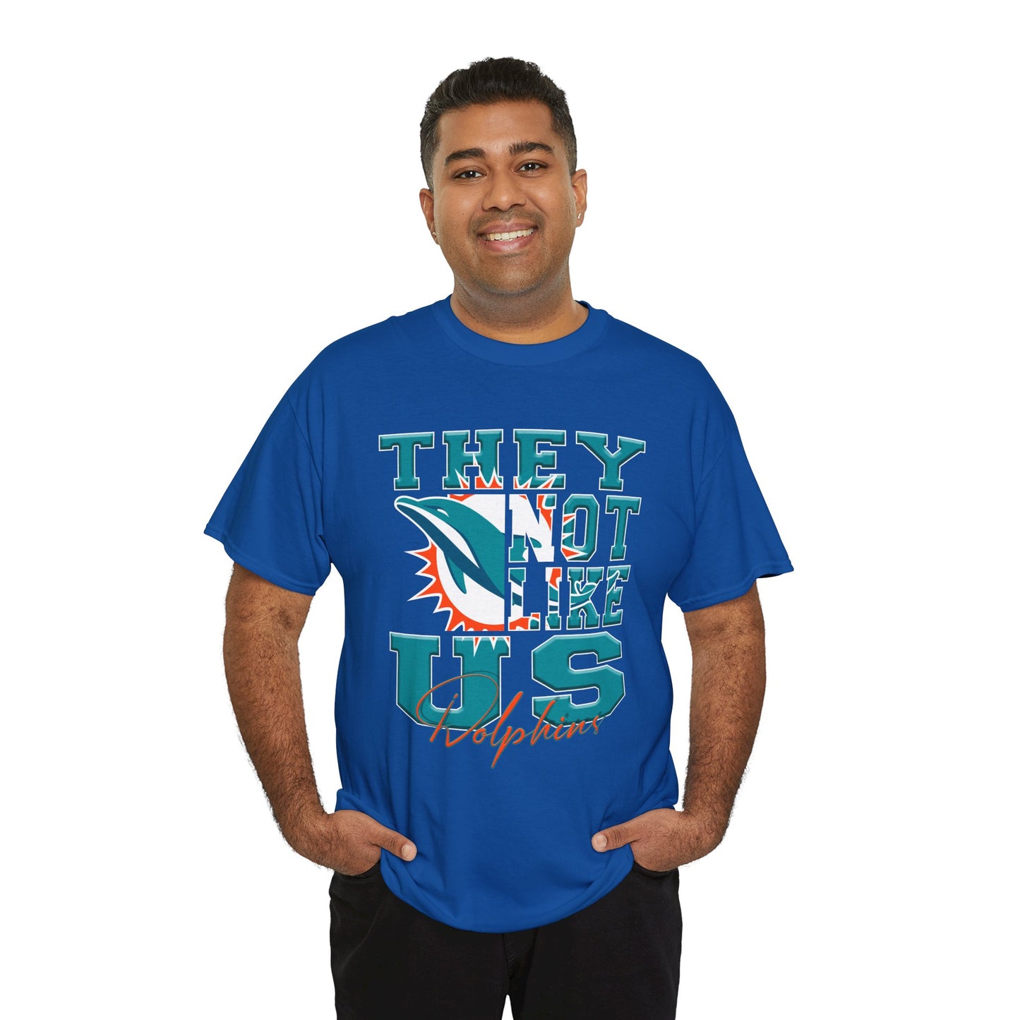 Miami Dolphins Football Tee, Dolphins Fans Shirt, Miami Dolphins Unisex Tee, They Not Like Us, Sports Tee, Game Day Shirt