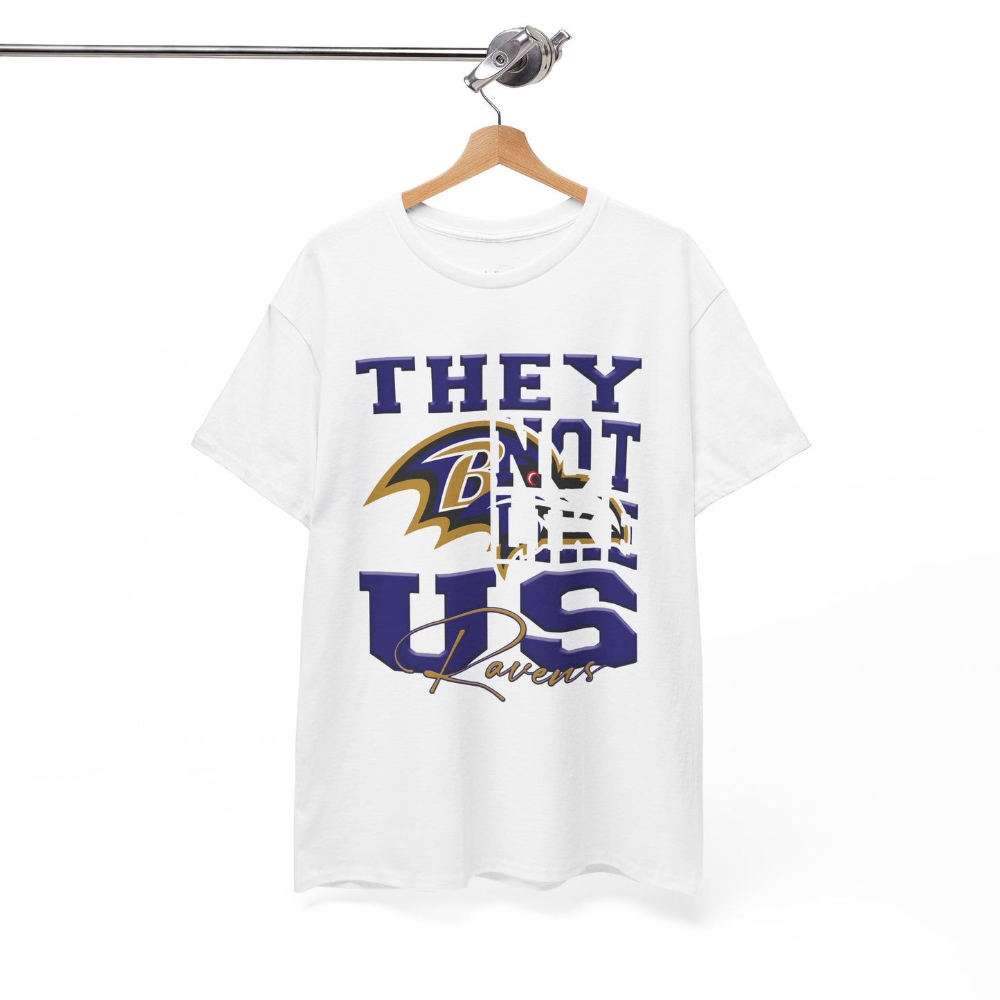 Baltimore Ravens Football Tee, Baltimore Ravens Fans Shirt, Baltimore Ravens Unisex Tee, They Not Like Us, Sports Tee, Game Day Shirt