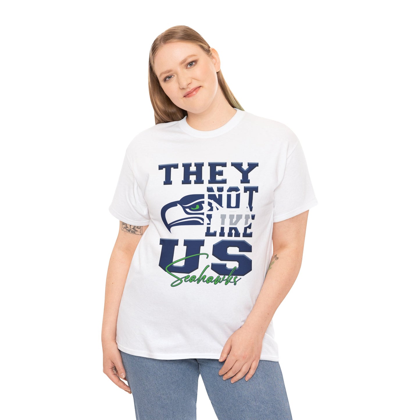 Seattle Seahawks Football Tee, Seattle Seahawks Fans Shirt, Seattle Seahawks Unisex Tee, They Not Like Us, Sports Tee, Game Day Shirt