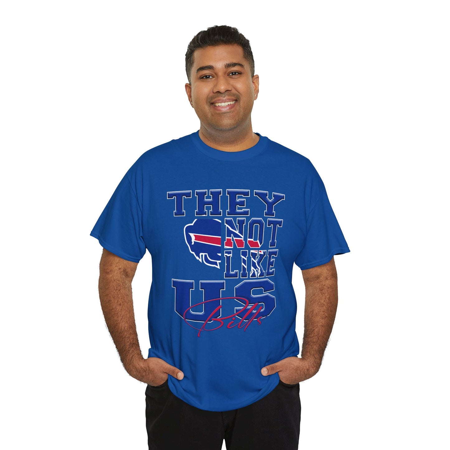 Buffalo Bills Football Tee, Bills Fans Shirt, Buffalo Bills Unisex Tee, They Not Like Us, Sports Tee, Game Day Shirt, Chicago