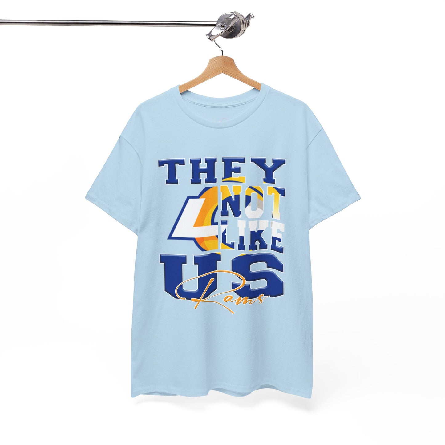 Los Angeles Rams Football Tee, Los Angeles Rams Fans Shirt, Los Angeles Rams Unisex Tee, They Not Like Us, Sports Tee, Game Day Shirt