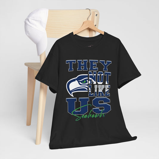 Seattle Seahawks Football Tee, Seattle Seahawks Fans Shirt, Seattle Seahawks Unisex Tee, They Not Like Us, Sports Tee, Game Day Shirt