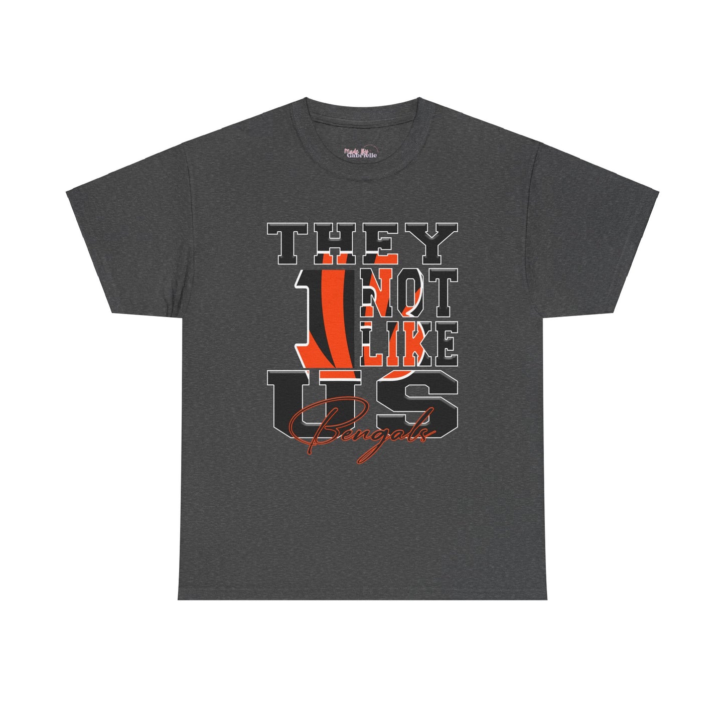 Football Tee, Bengals Fans Shirt, Cincinnati Bengals Unisex Tee, They Not Like Us, Sports Tee, Game Day Shirt, Chicago