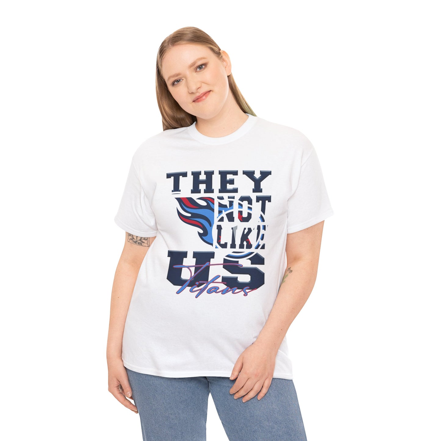 Tennessee Titans Football Tee, Tennessee Titans Fans Shirt, Tennessee Titans Unisex Tee, They Not Like Us, Sports Tee, Game Day Shirt