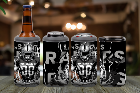 Raiders 16oz 4-in-1 Beer Koozie