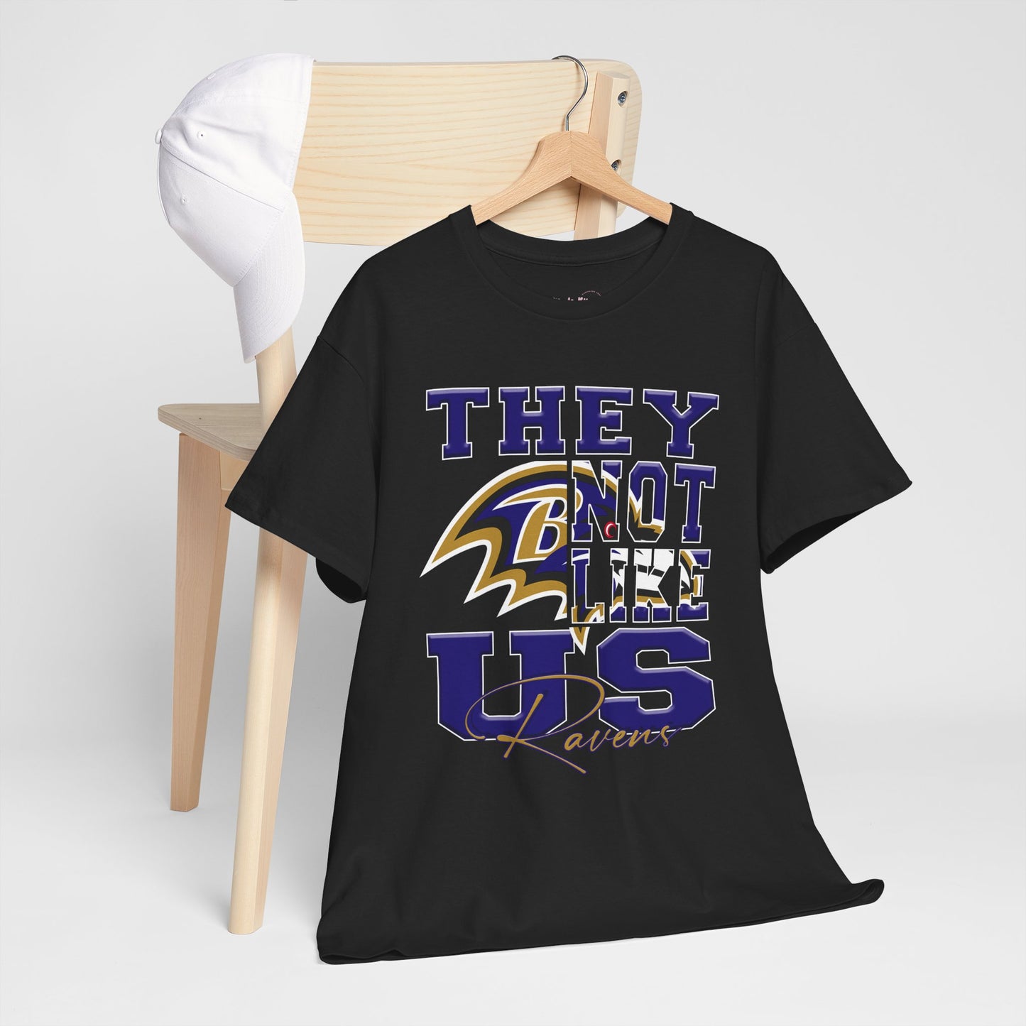 Baltimore Ravens Football Tee, Baltimore Ravens Fans Shirt, Baltimore Ravens Unisex Tee, They Not Like Us, Sports Tee, Game Day Shirt