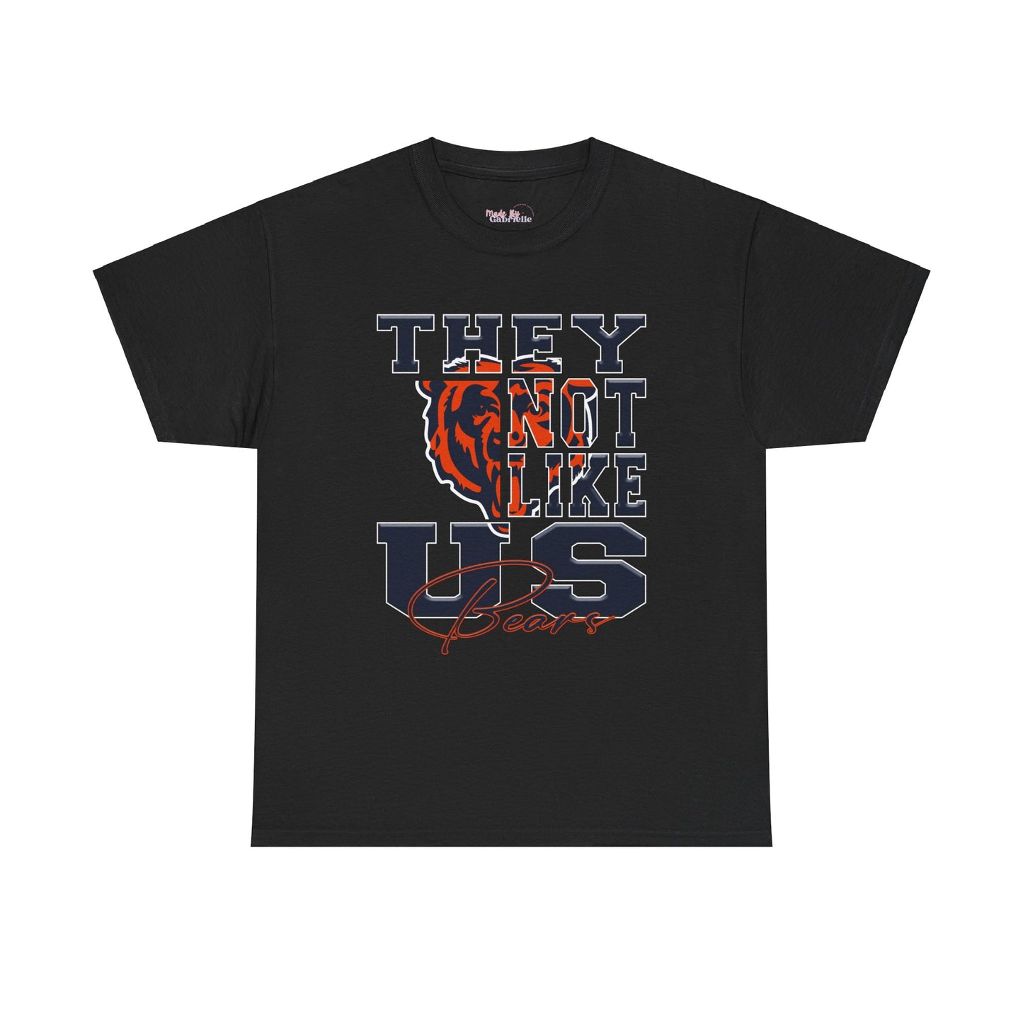 Football Tee, Bears Fan Shirt, Chicago Bears Unisex Tee, They Not Like Us, Sports Tee, Game Day Shirt, Chicago