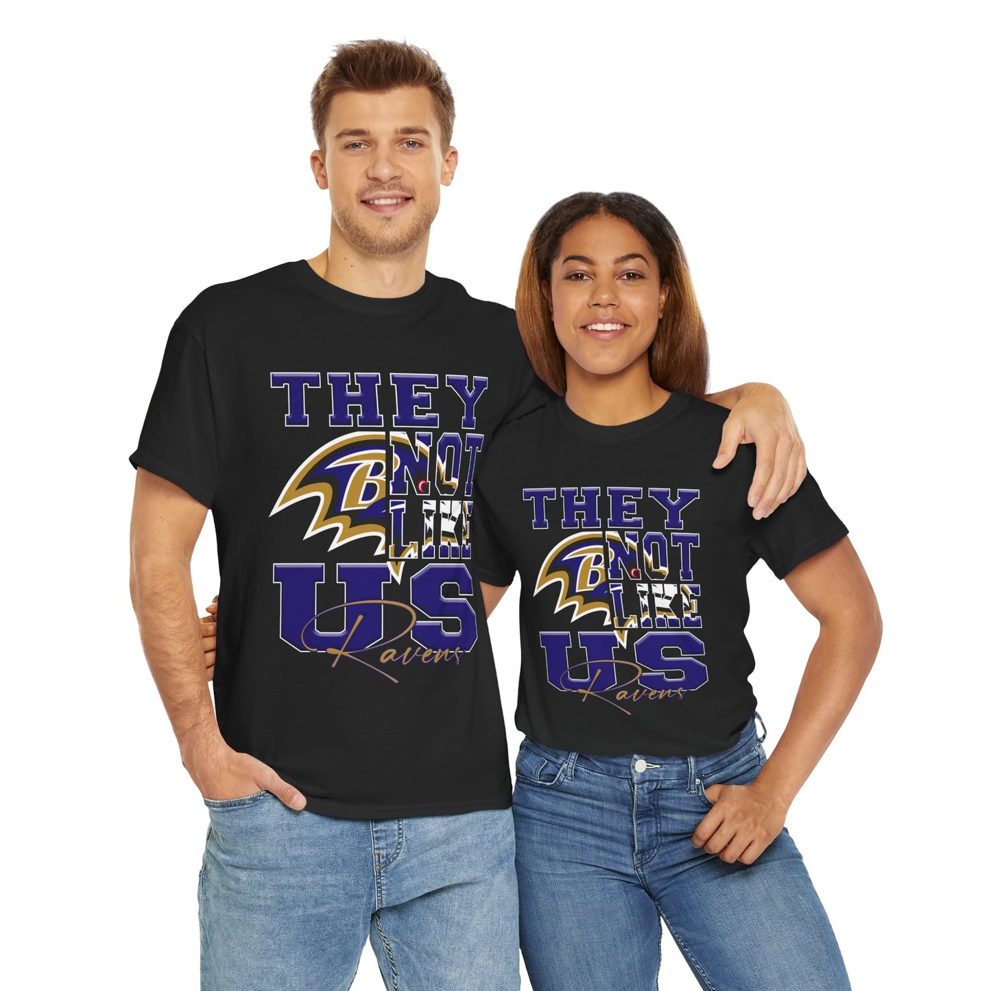 Baltimore Ravens Football Tee, Baltimore Ravens Fans Shirt, Baltimore Ravens Unisex Tee, They Not Like Us, Sports Tee, Game Day Shirt