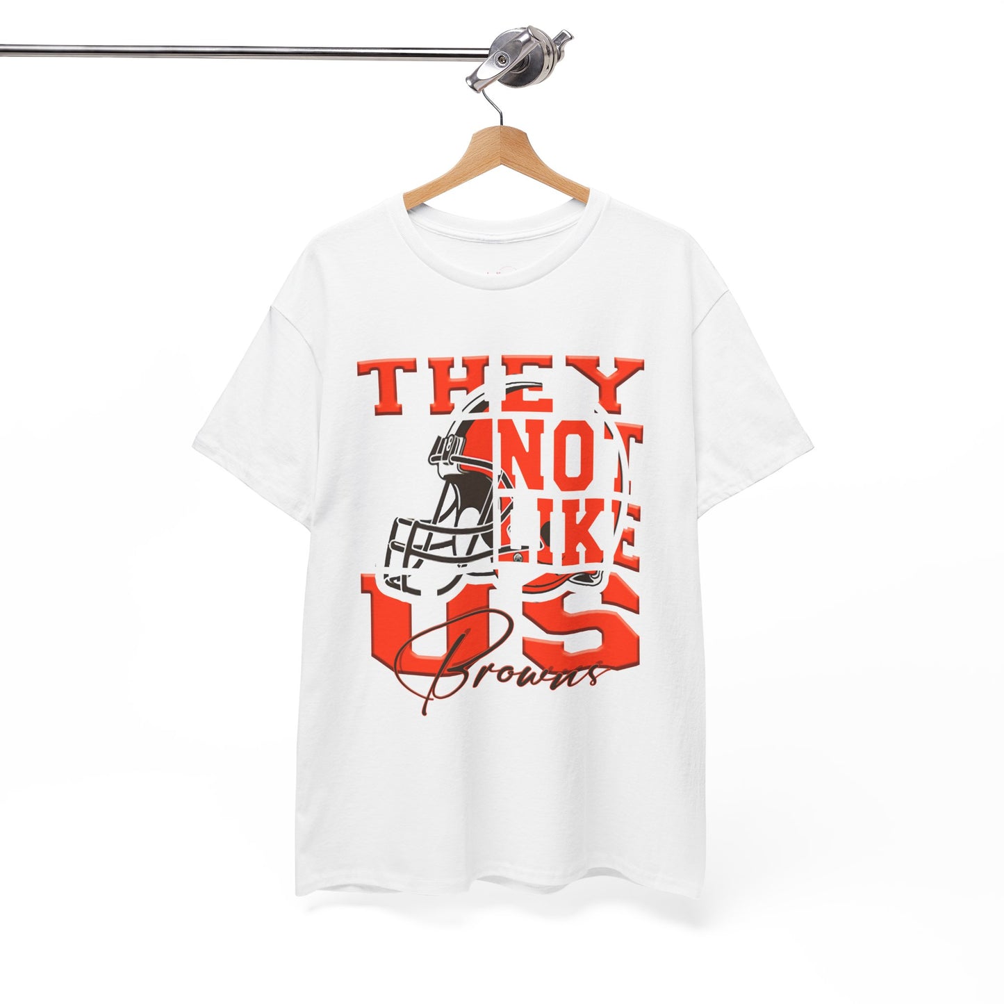 Cleveland Browns Football Tee, Browns Fans Shirt, Cleveland Browns Unisex Tee, They Not Like Us, Sports Tee, Game Day Shirt