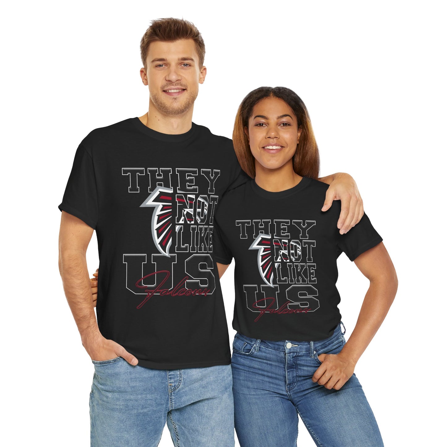 Atlanta Falcons Football Tee, Falcons Fans Shirt, Atlanta Falcons Unisex Tee, They Not Like Us, Sports Tee, Game Day Shirt