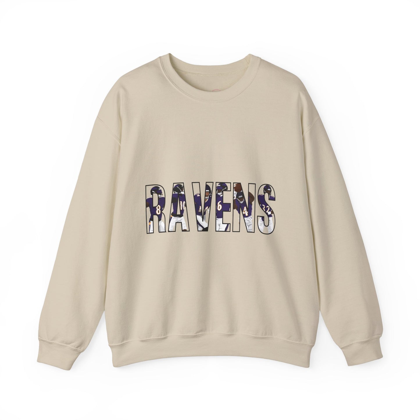 Ravens, Baltimore Ravens Sweatshirt, Lamar Jackson Sweater, Unisex Retro Sweatshirt, Trending Sweater, Crewneck Sweatshirt