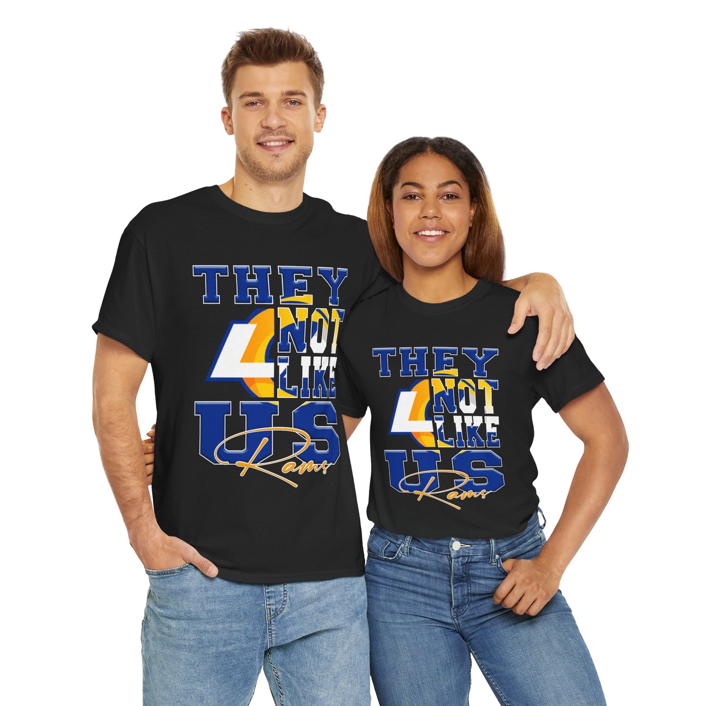 Los Angeles Rams Football Tee, Los Angeles Rams Fans Shirt, Los Angeles Rams Unisex Tee, They Not Like Us, Sports Tee, Game Day Shirt