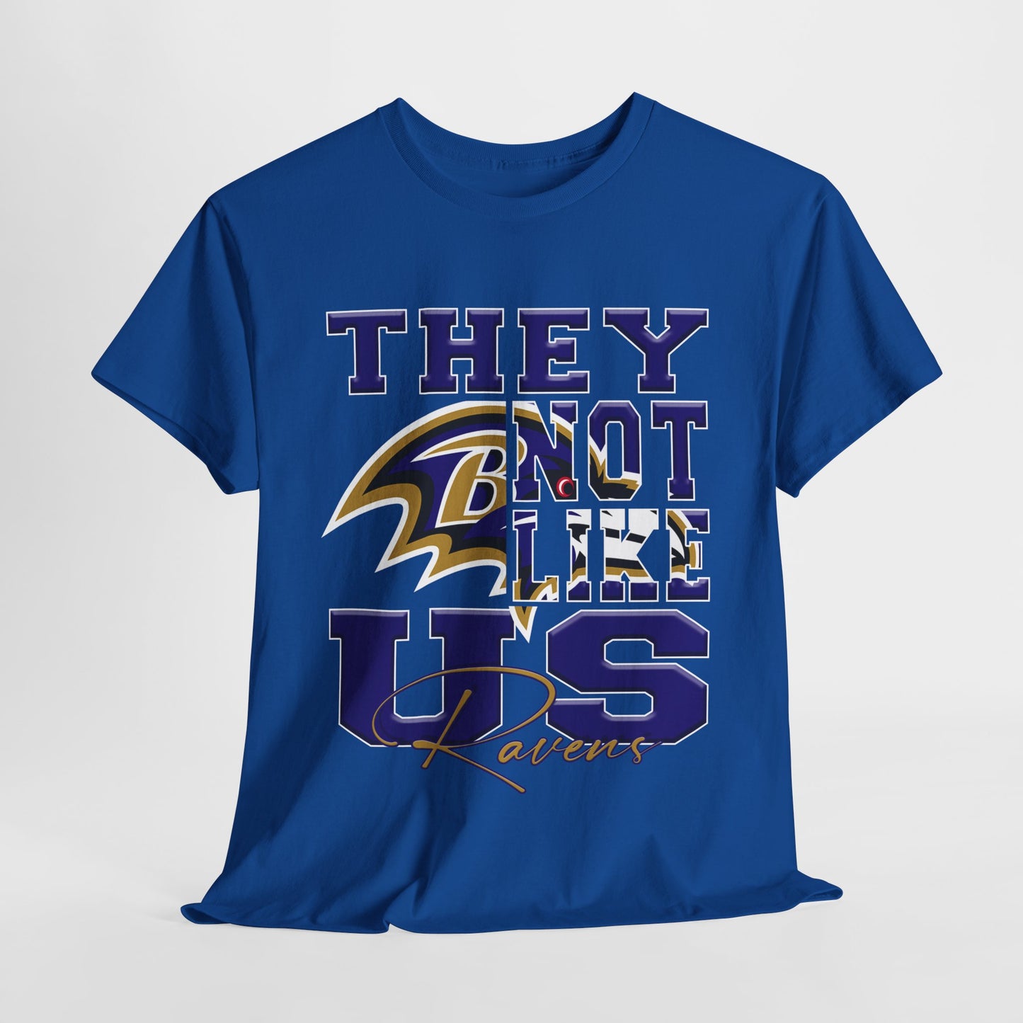 Baltimore Ravens Football Tee, Baltimore Ravens Fans Shirt, Baltimore Ravens Unisex Tee, They Not Like Us, Sports Tee, Game Day Shirt