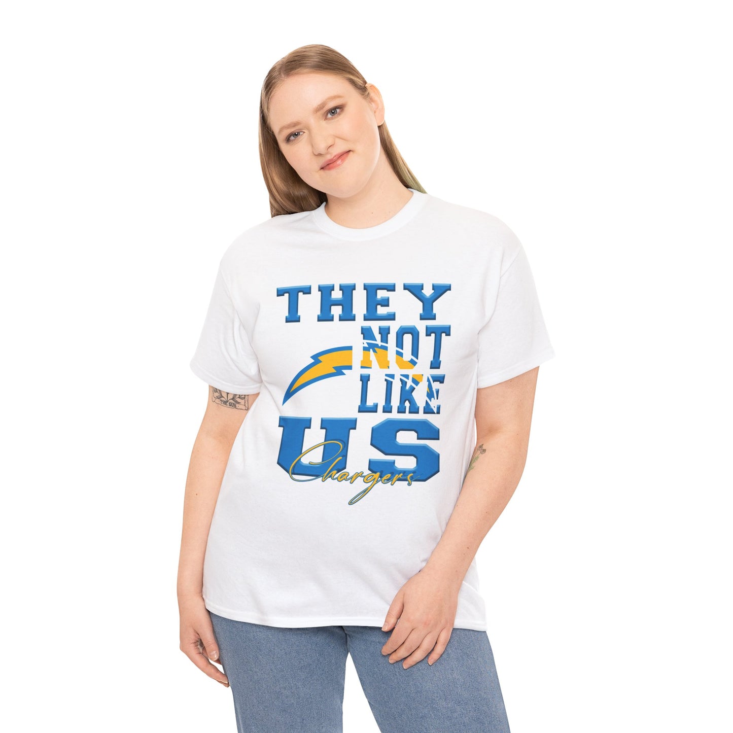 Los Angeles Chargers Football Tee, Chargers Fans Shirt, Los Angeles Chargers Unisex Tee, They Not Like Us, Sports Tee, Game Day Shirt