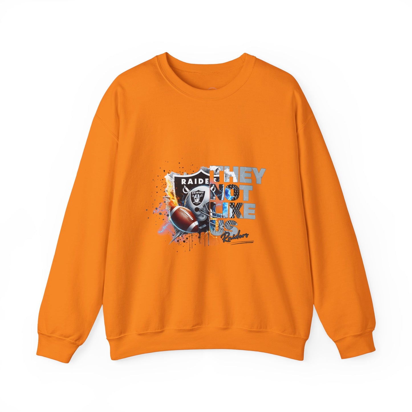 Raiders Sweatshirt, Las Vegas Radiers Fans Crewneck, They Not Like Us Sweater, Football Fan Gift, Team Apparel