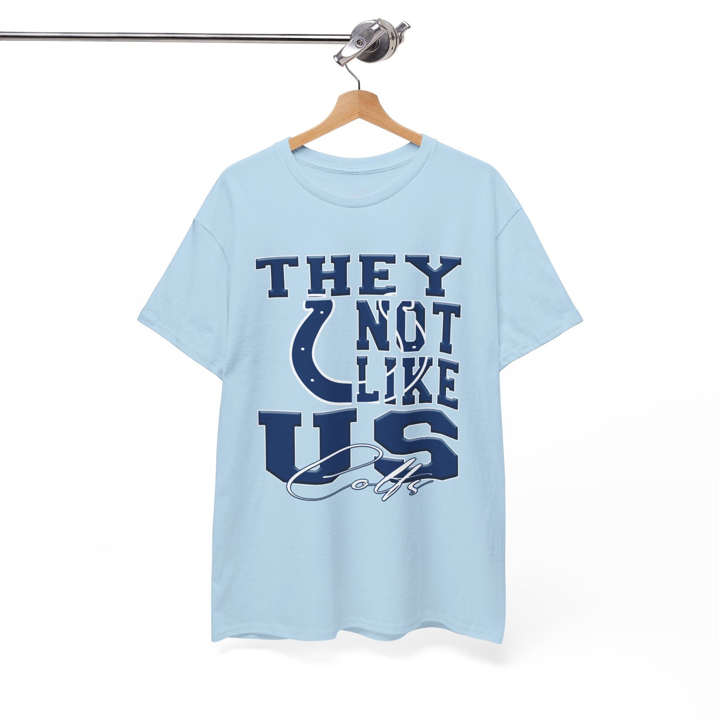 Indianapolis Colts Football Tee, Colts Fans Shirt, Indianapolis Colts Unisex Tee, They Not Like Us, Sports Tee, Game Day Shirt