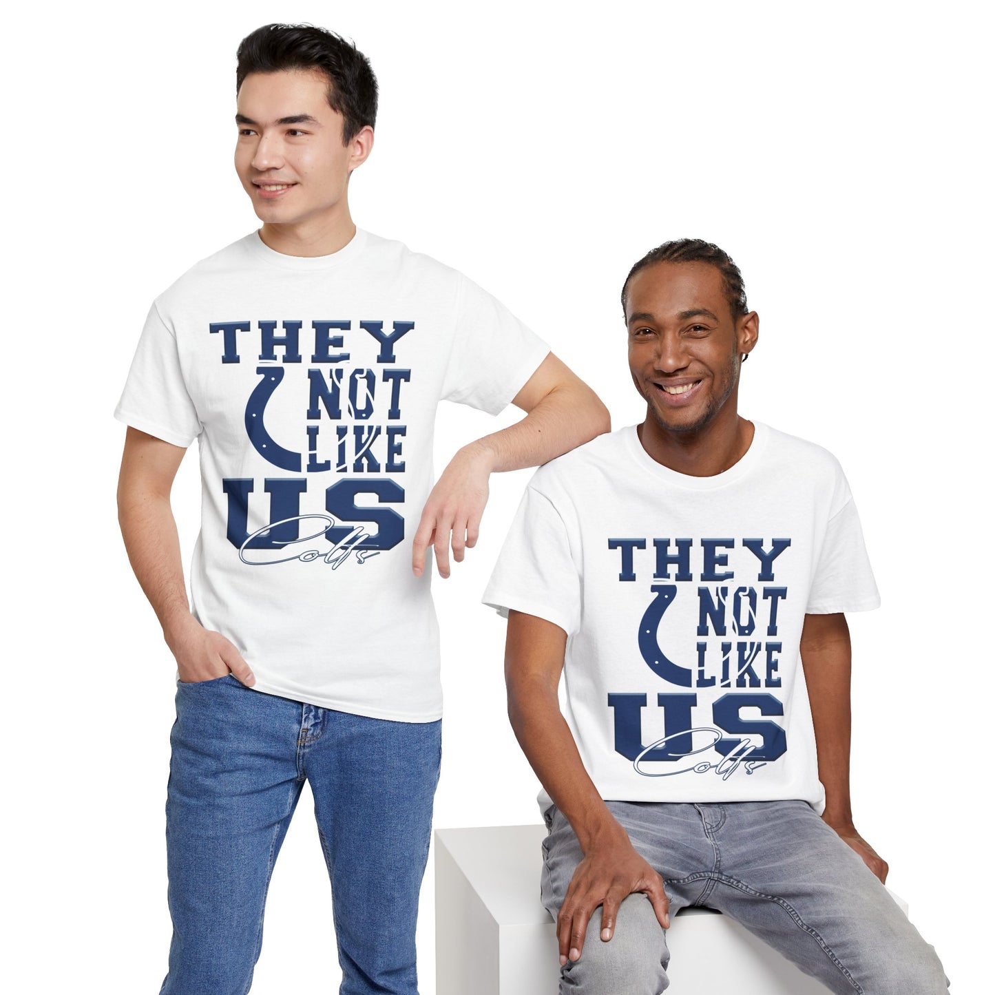 Indianapolis Colts Football Tee, Colts Fans Shirt, Indianapolis Colts Unisex Tee, They Not Like Us, Sports Tee, Game Day Shirt