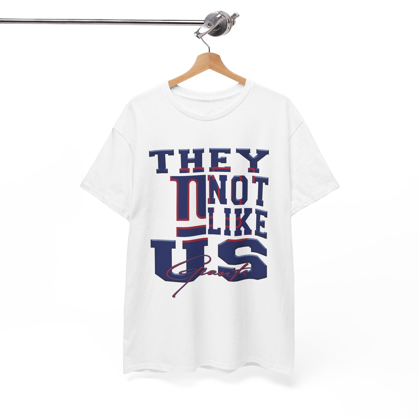 New York Giants Football Tee, Giants Fans Shirt, New York Giants Unisex Tee, They Not Like Us, Sports Tee, Game Day Shirt