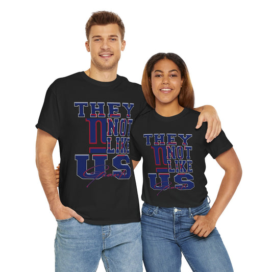 New York Giants Football Tee, Giants Fans Shirt, New York Giants Unisex Tee, They Not Like Us, Sports Tee, Game Day Shirt