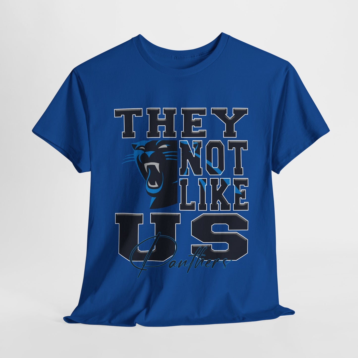 Carolina Panthers Football Tee, Carolina Panthers Fans Shirt, Carolina Panthers Unisex Tee, They Not Like Us, Sports Tee, Game Day Shirt