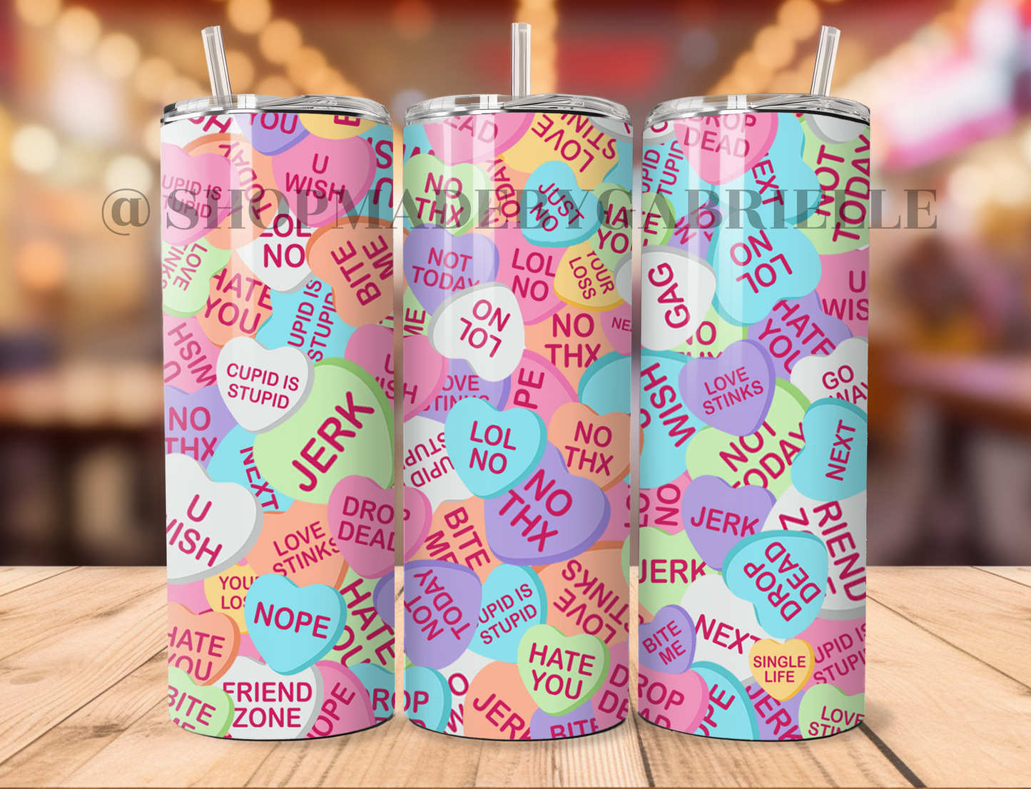 Sweethearts 20oz Tumbler