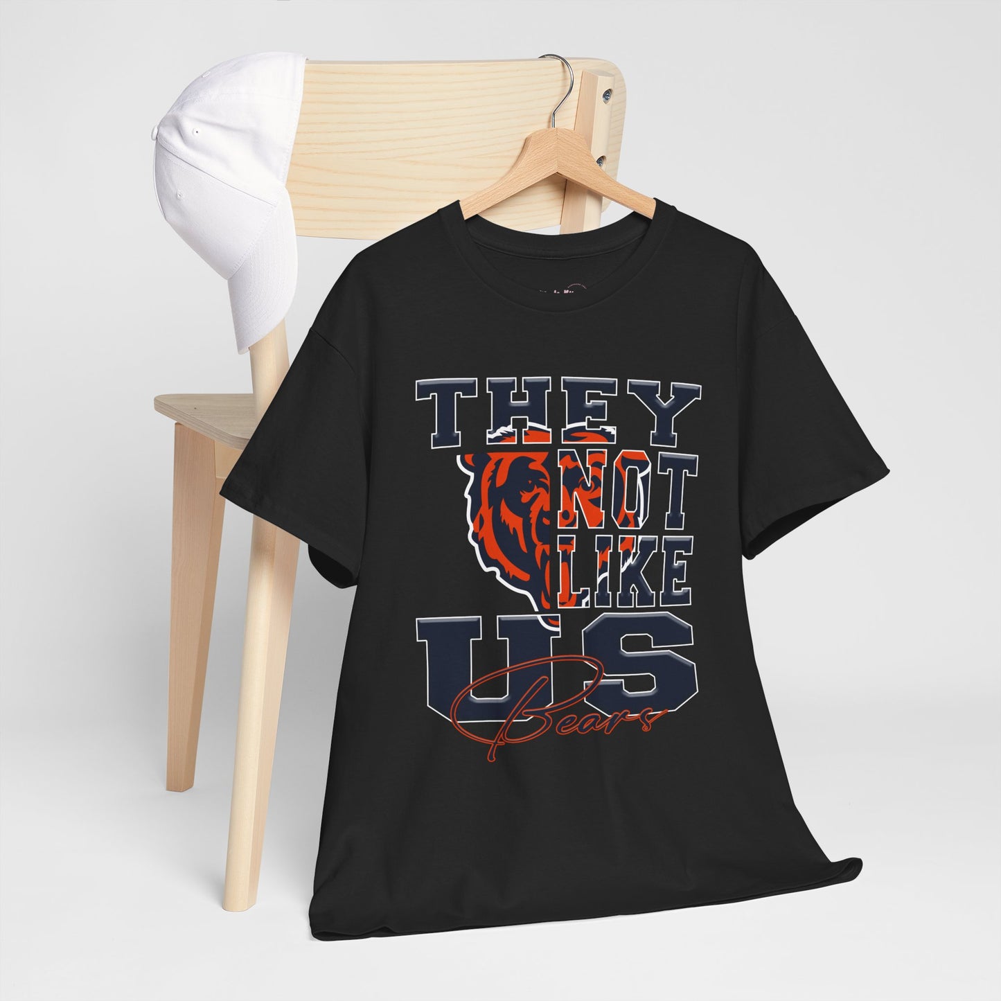 Football Tee, Bears Fan Shirt, Chicago Bears Unisex Tee, They Not Like Us, Sports Tee, Game Day Shirt, Chicago