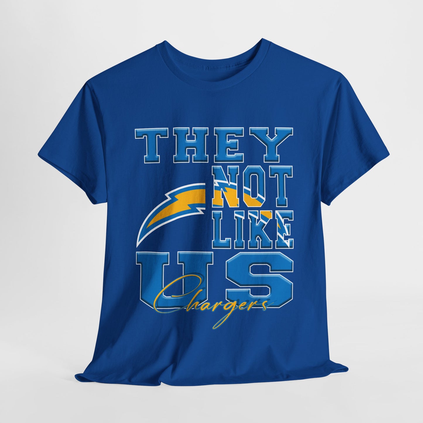 Los Angeles Chargers Football Tee, Chargers Fans Shirt, Los Angeles Chargers Unisex Tee, They Not Like Us, Sports Tee, Game Day Shirt