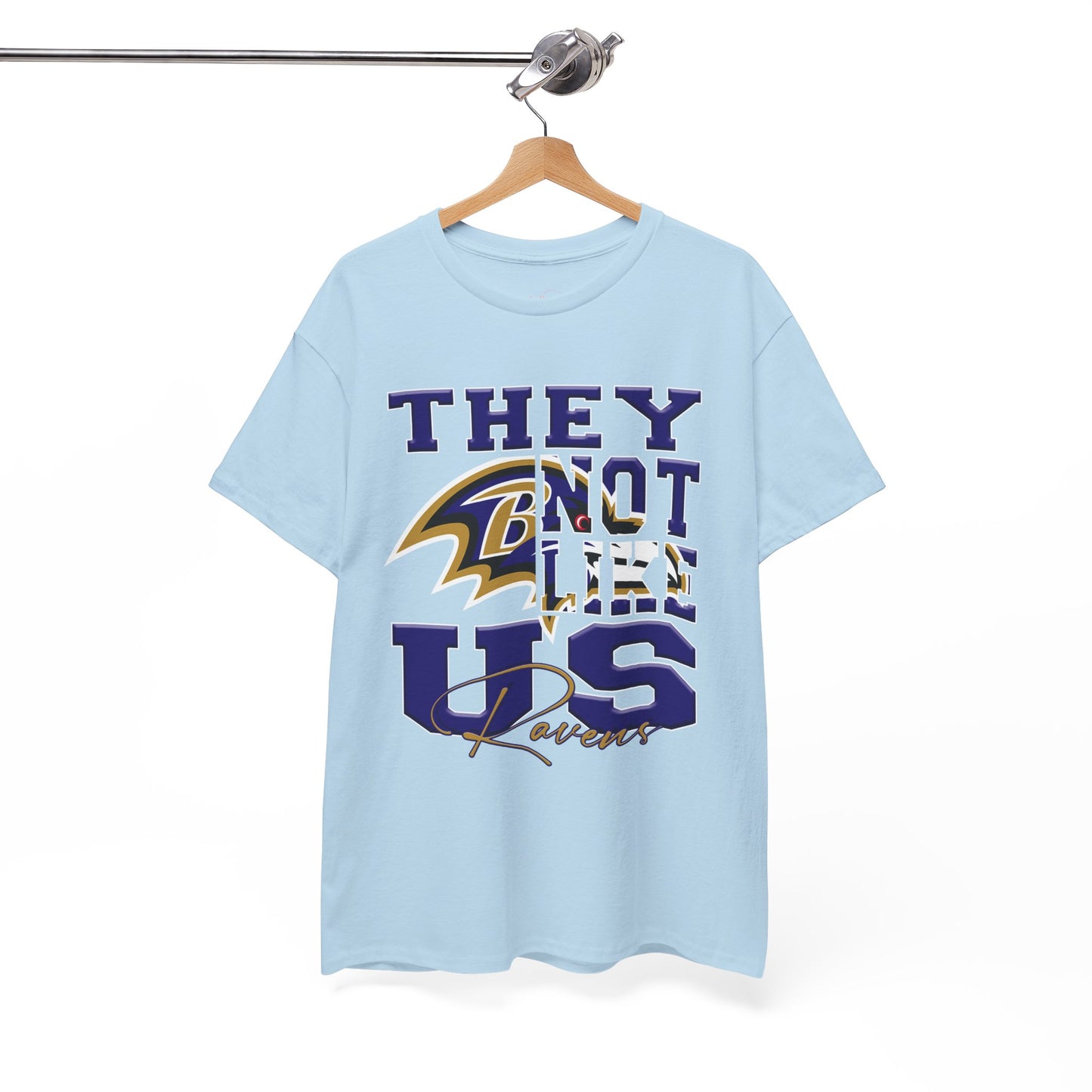 Baltimore Ravens Football Tee, Baltimore Ravens Fans Shirt, Baltimore Ravens Unisex Tee, They Not Like Us, Sports Tee, Game Day Shirt