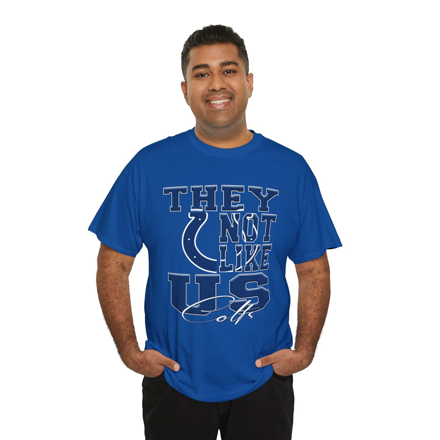 Indianapolis Colts Football Tee, Colts Fans Shirt, Indianapolis Colts Unisex Tee, They Not Like Us, Sports Tee, Game Day Shirt