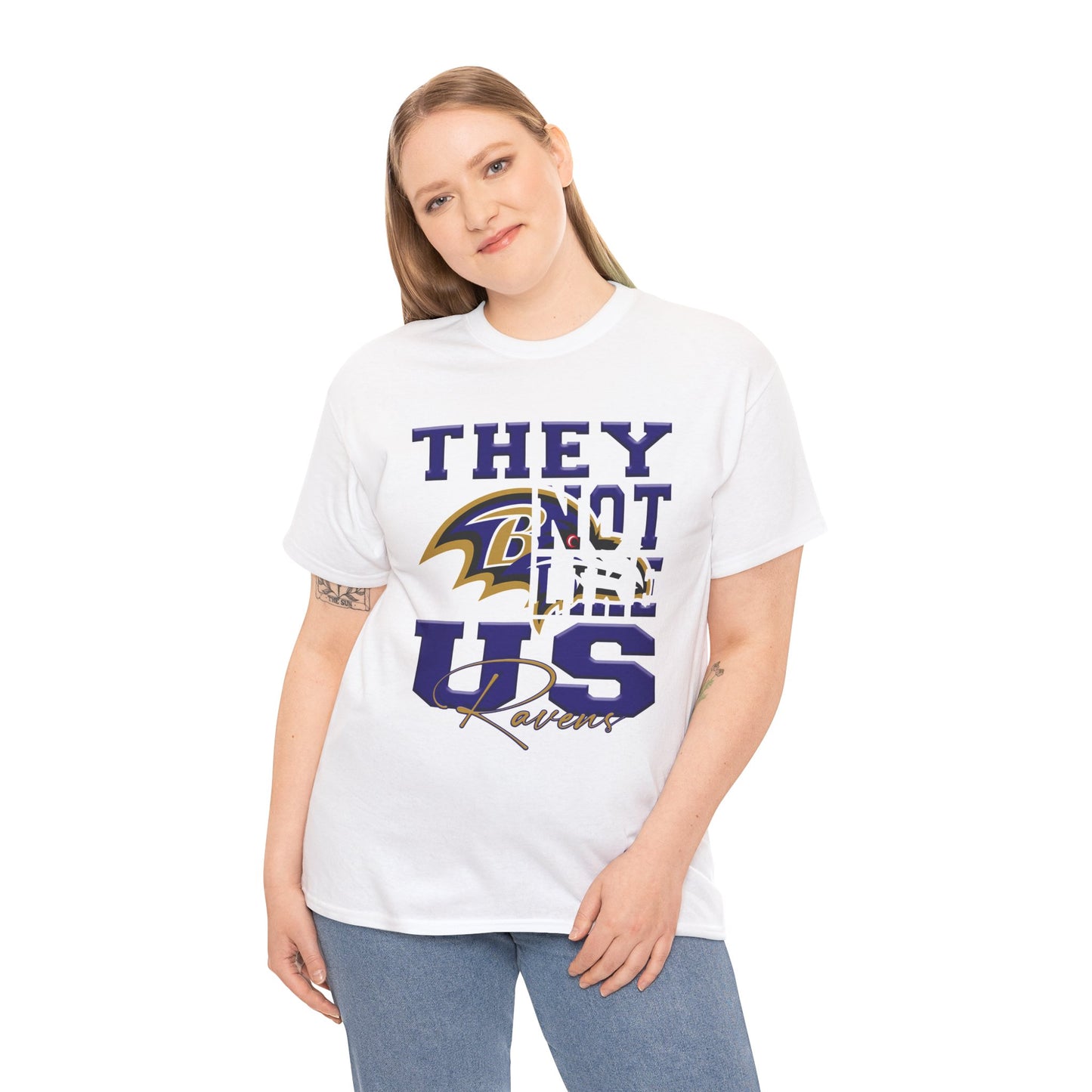 Baltimore Ravens Football Tee, Baltimore Ravens Fans Shirt, Baltimore Ravens Unisex Tee, They Not Like Us, Sports Tee, Game Day Shirt