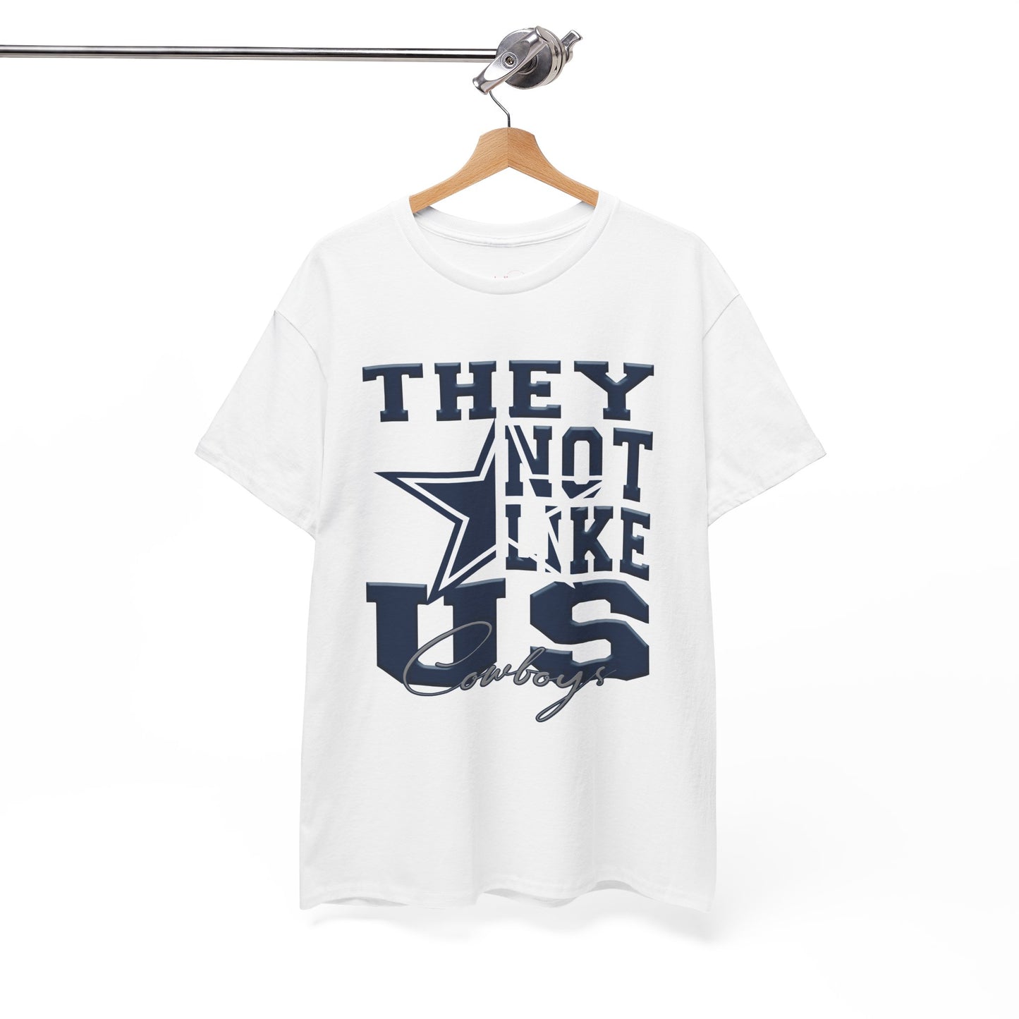 Dallas Cowboys Football Tee, Cowboys Fans Shirt, Dallas Cowboys Unisex Tee, They Not Like Us, Sports Tee, Game Day Shirt