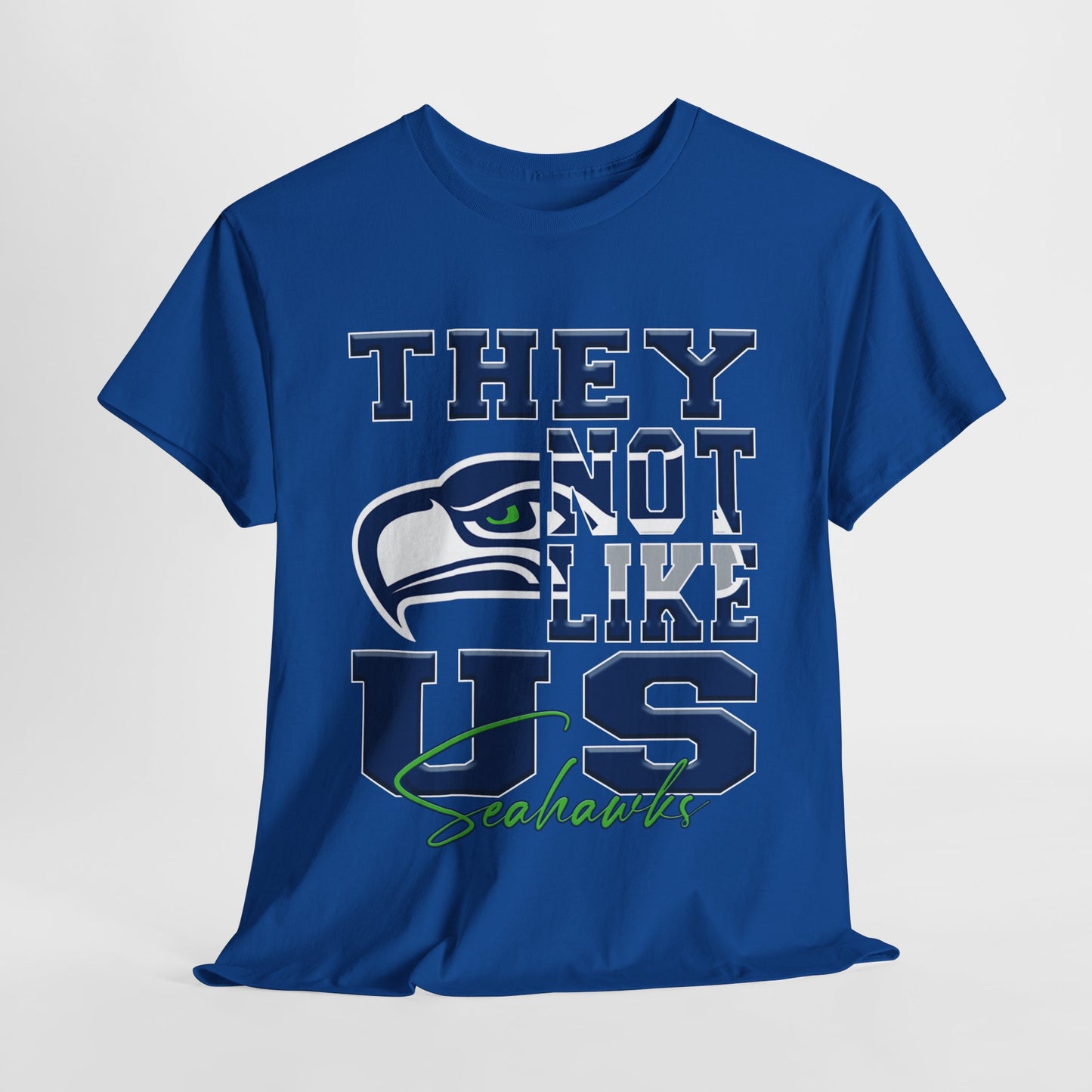 Seattle Seahawks Football Tee, Seattle Seahawks Fans Shirt, Seattle Seahawks Unisex Tee, They Not Like Us, Sports Tee, Game Day Shirt