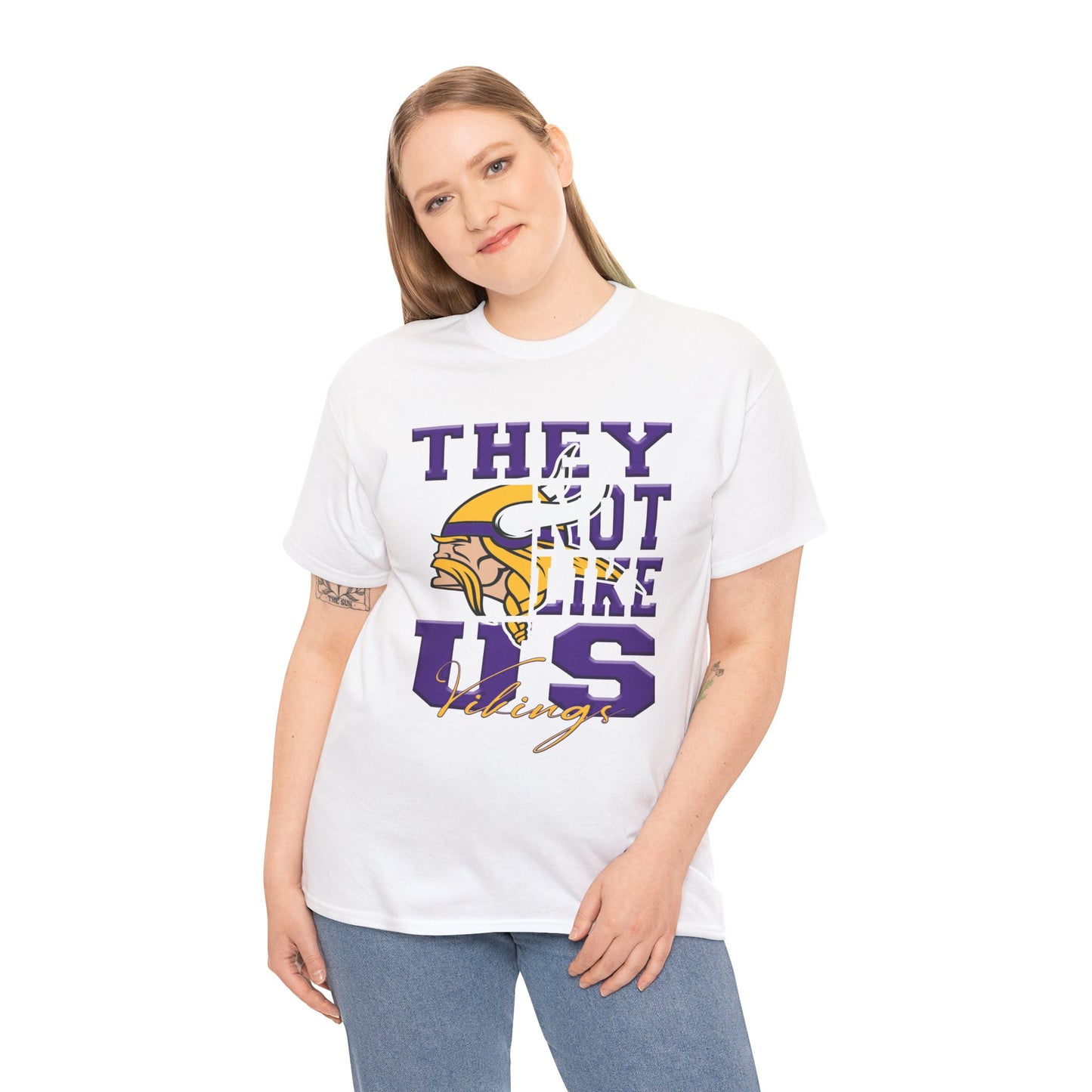 Minnesota Vikings Football Tee, Minnesota Vikings Fans Shirt, Minnesota Vikings Unisex Tee, They Not Like Us, Sports Tee, Game Day Shirt