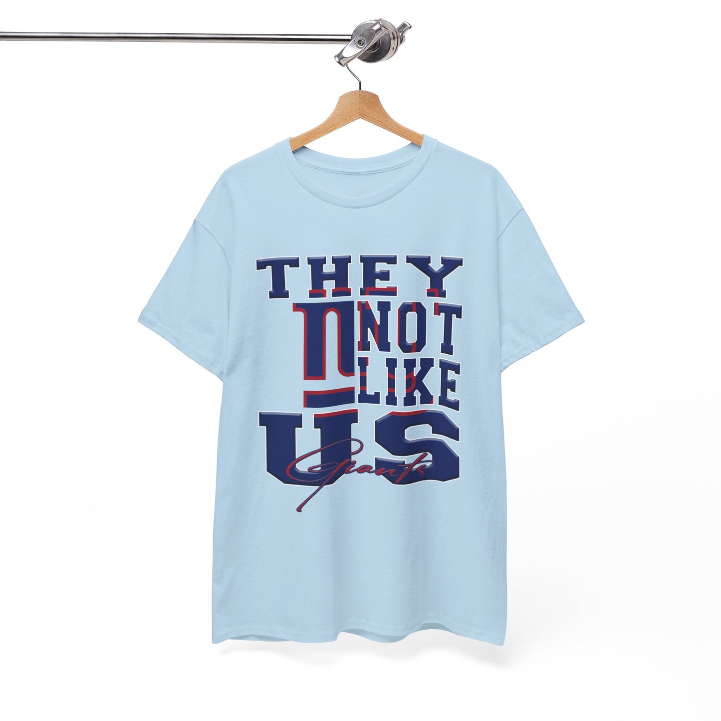 New York Giants Football Tee, Giants Fans Shirt, New York Giants Unisex Tee, They Not Like Us, Sports Tee, Game Day Shirt