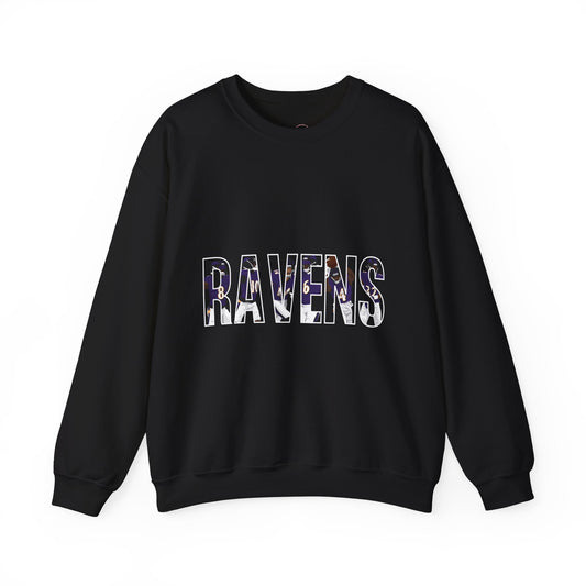 Ravens, Baltimore Ravens Sweatshirt, Lamar Jackson Sweater, Unisex Retro Sweatshirt, Trending Sweater, Crewneck Sweatshirt