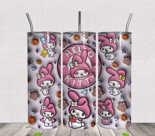 3D My Melody 20oz Tumbler