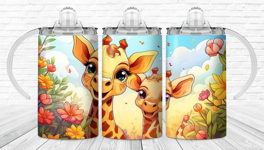 Giraffes 12oz 2-in-1 Sippy Cup