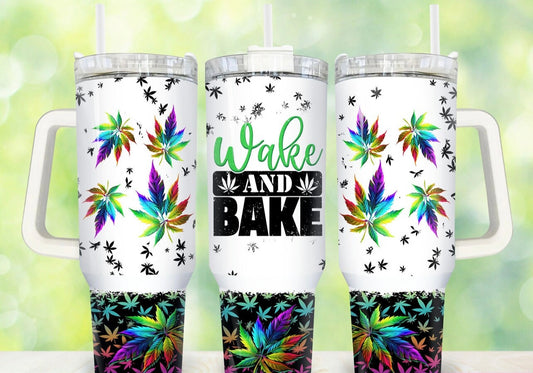 Wake & Bake 40oz Dupe Tumbler