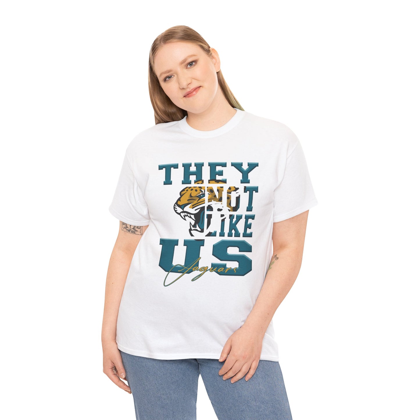 Jacksonville Jaguars Football Tee, Jaguars Fans Shirt, Jacksonville Jaguars Unisex Tee, They Not Like Us, Sports Tee, Game Day Shirt