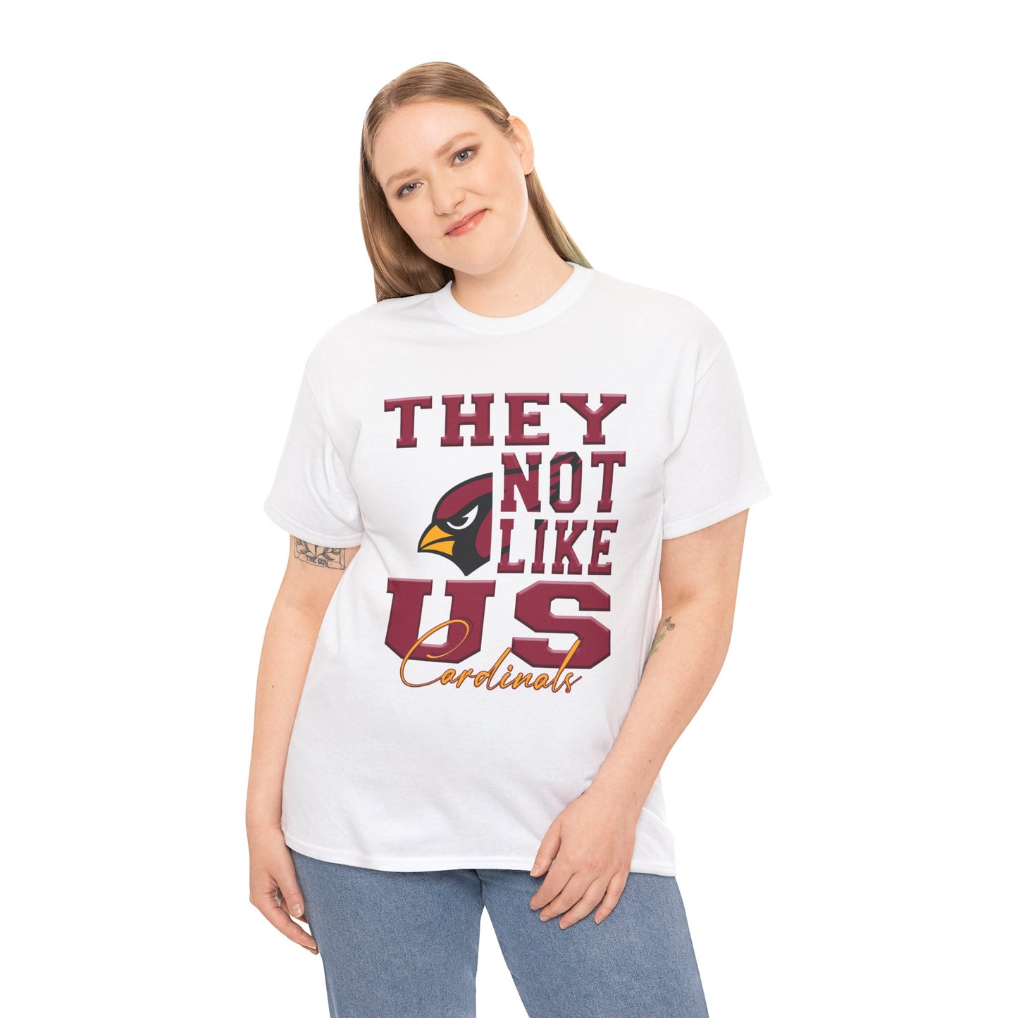 Arizona Cardinals Football Tee, Cardinals Fans Shirt, Arizona Cardinals Unisex Tee, They Not Like Us, Sports Tee, Game Day Shirt