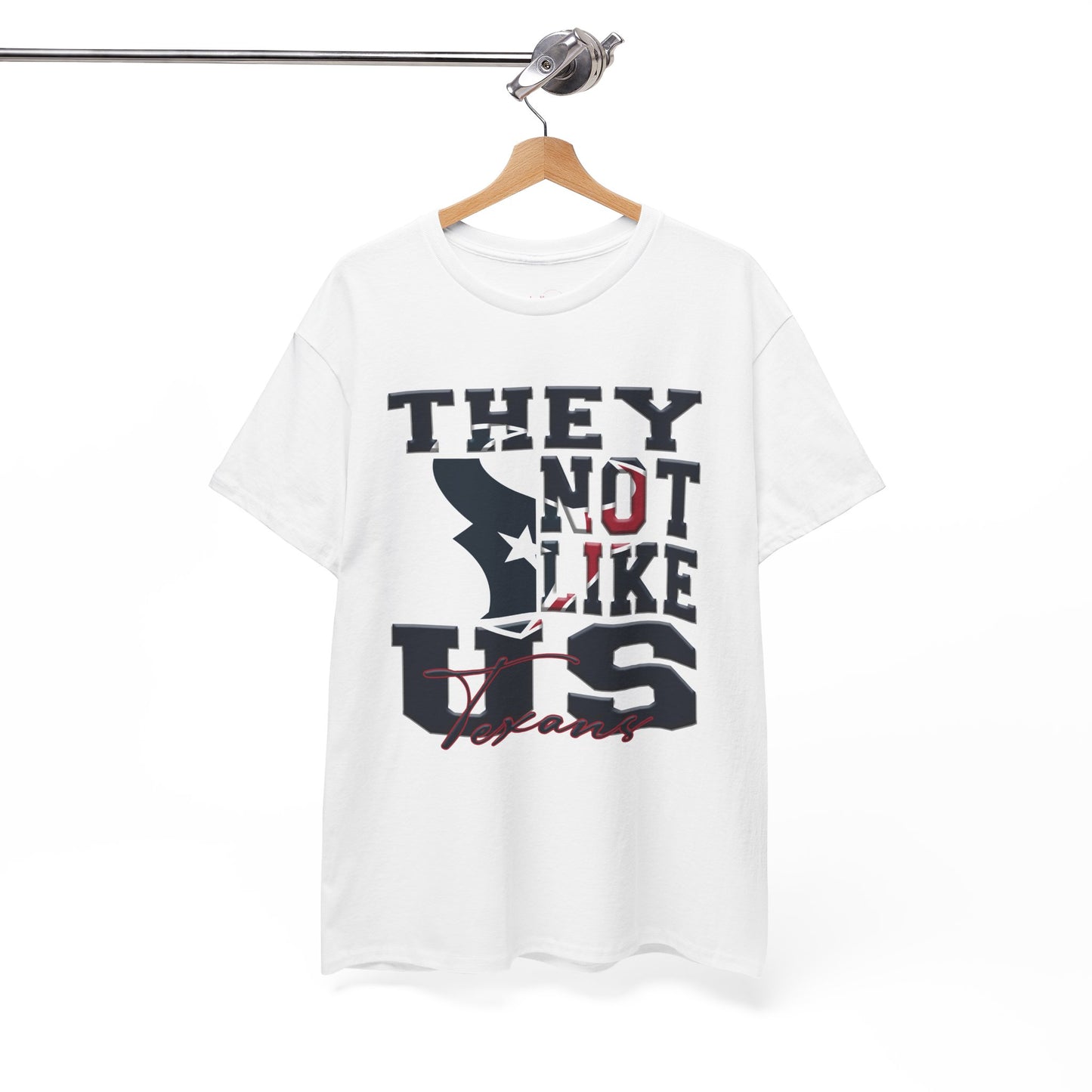 Houston Texans Football Tee, Houston Texans Fans Shirt, Houston Texans Unisex Tee, They Not Like Us, Sports Tee, Game Day Shirt