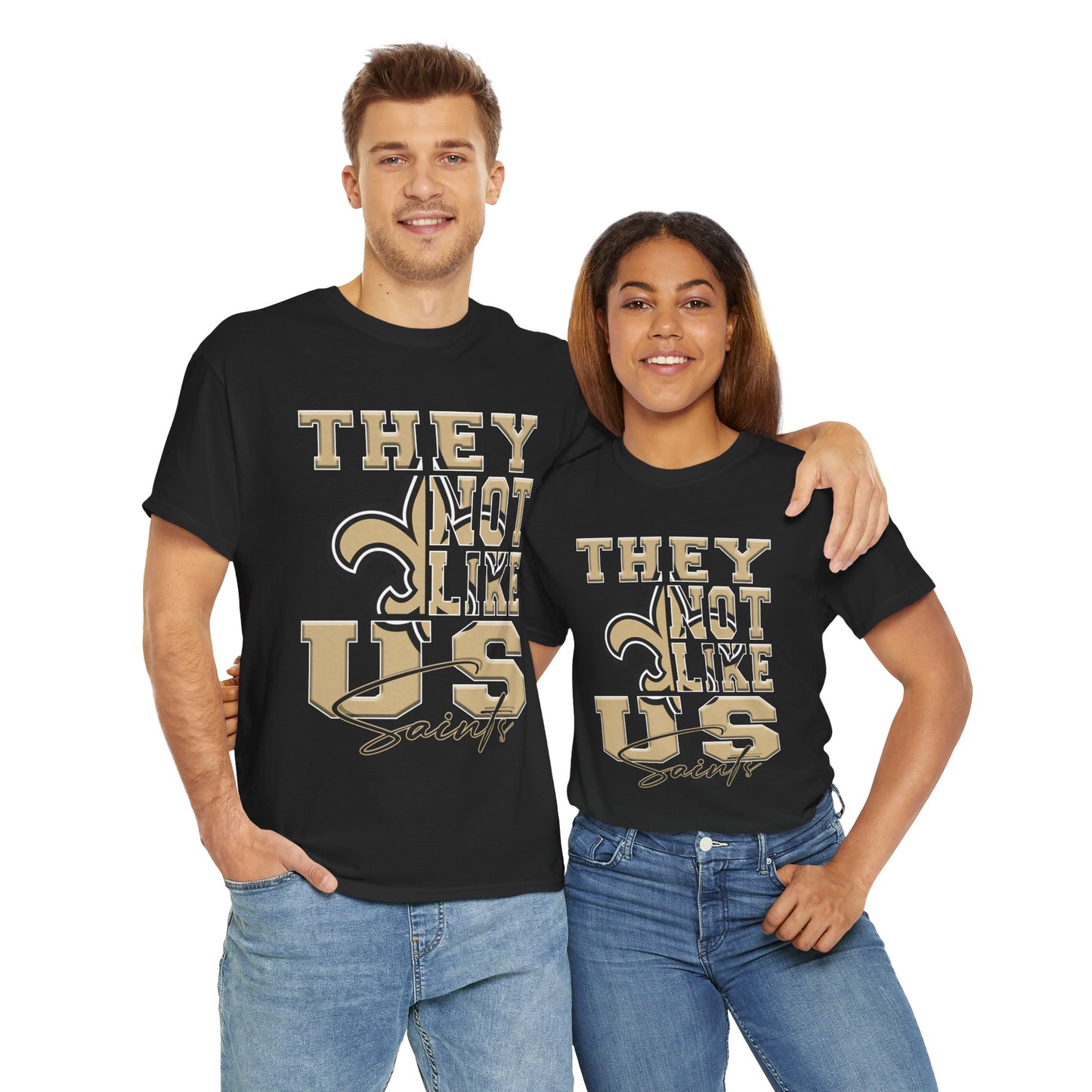 New Orleans Saints Football Tee, New Orleans Saints Fans Shirt, New Orleans Saints Unisex Tee, They Not Like Us, Sports Tee, Game Day Shirt