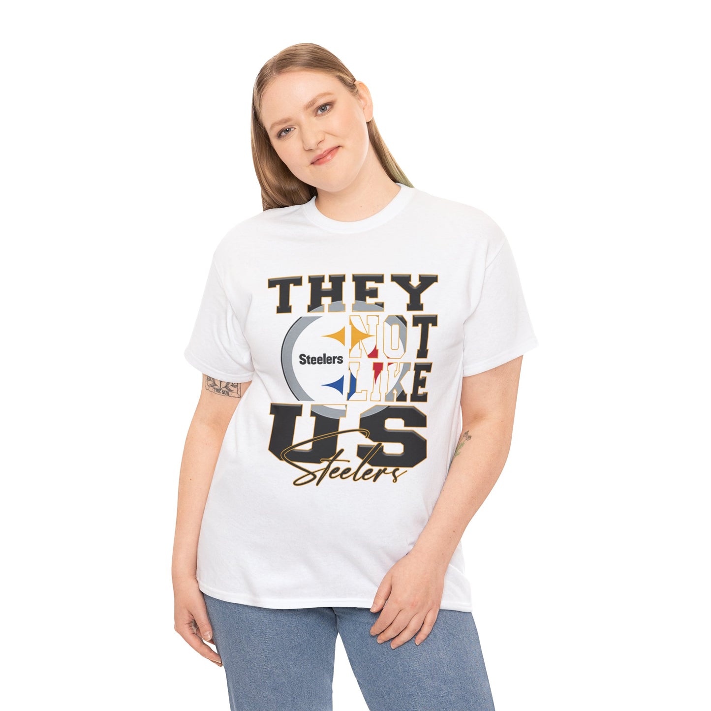 Pittsburgh Steelers Football Tee, Steelers Fans Shirt, Pittsburgh Steelers Unisex Tee, They Not Like Us, Sports Tee, Game Day Shirt